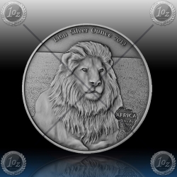 1oz GABON 1000 Francs " LEV " 2013